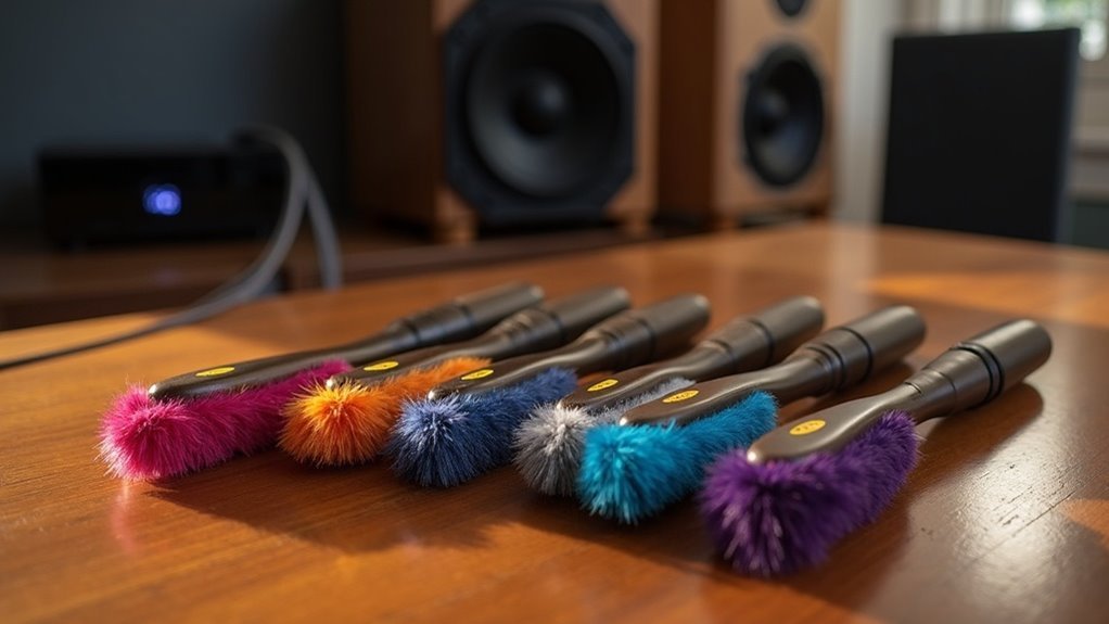 anti static soundbar dust brushes
