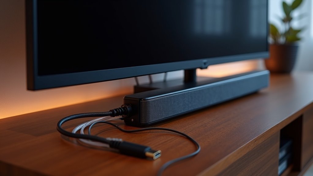 cables required for soundbars