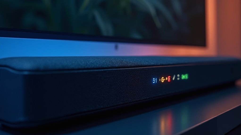earc active soundbar indicators
