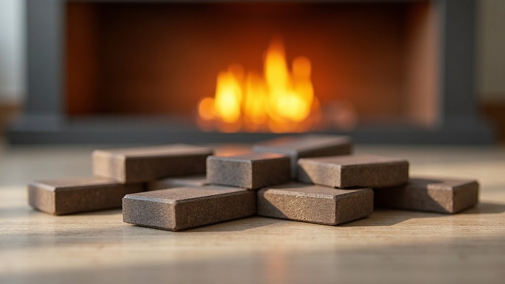 heat resistant fireplace blocks