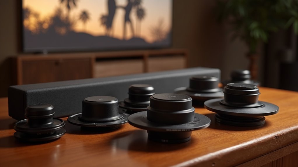 immersive audio soundbar drivers