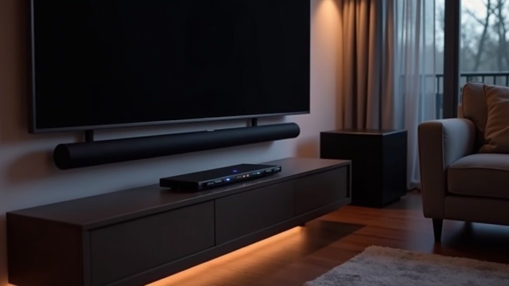immersive audio soundbar equalizers