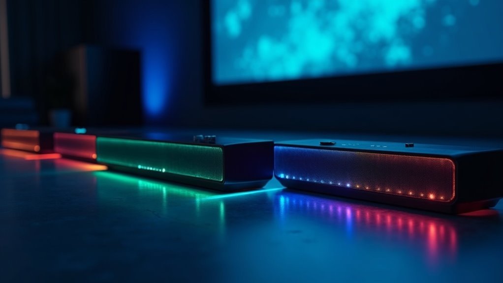 immersive audio visual soundbars