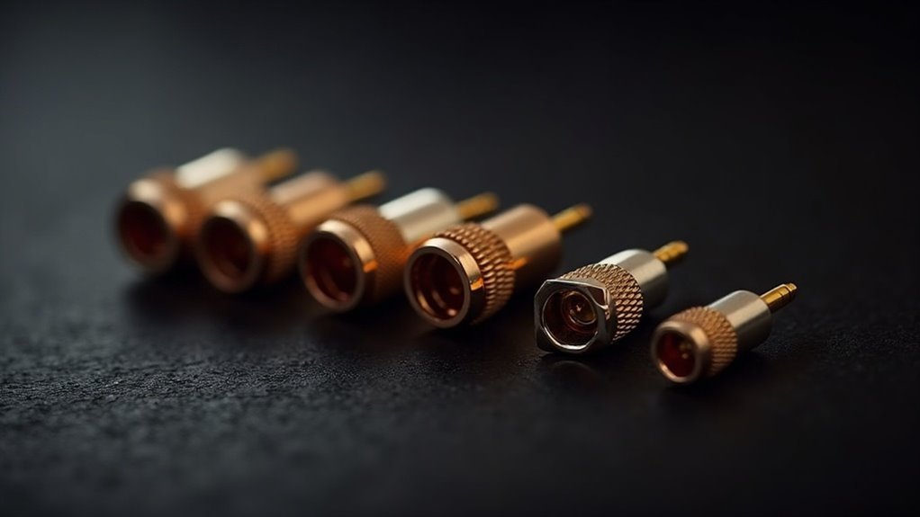 optimal audio performance connectors