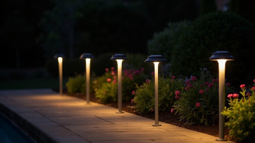outdoor solar soundbar lights
