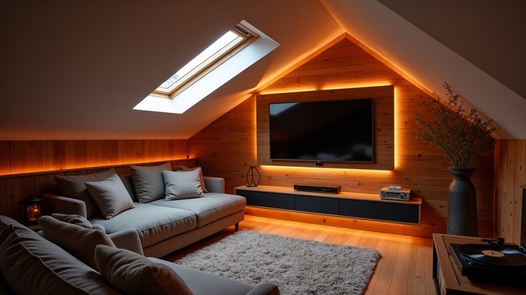 soundbar attic lighting solutions