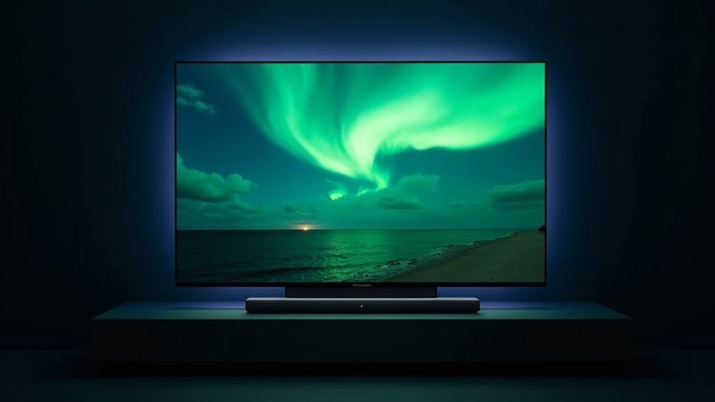 soundbar enhances qled tv