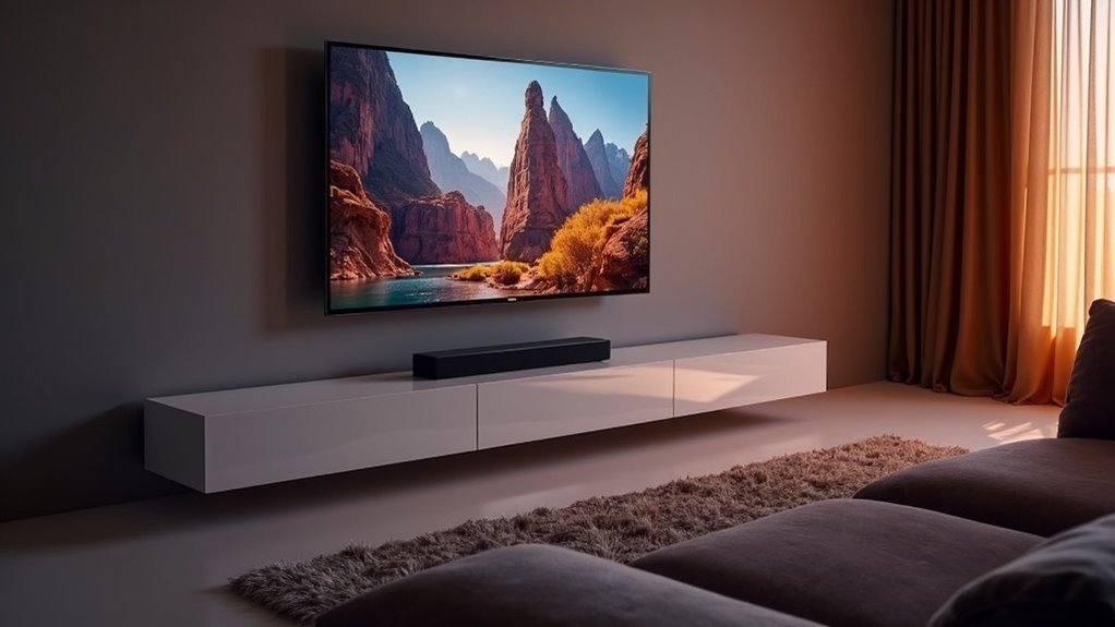 soundbar enhances tv audio