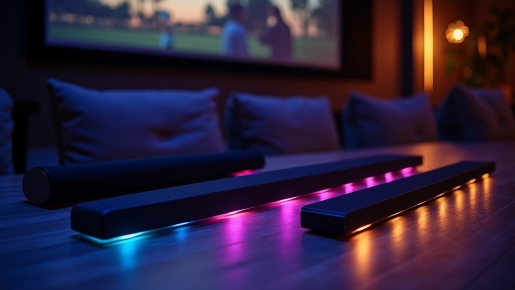 soundbar lighting for ambiance