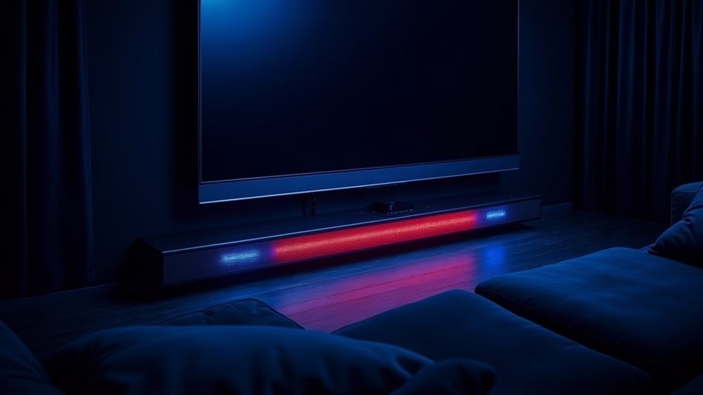 soundbar lighting home theater
