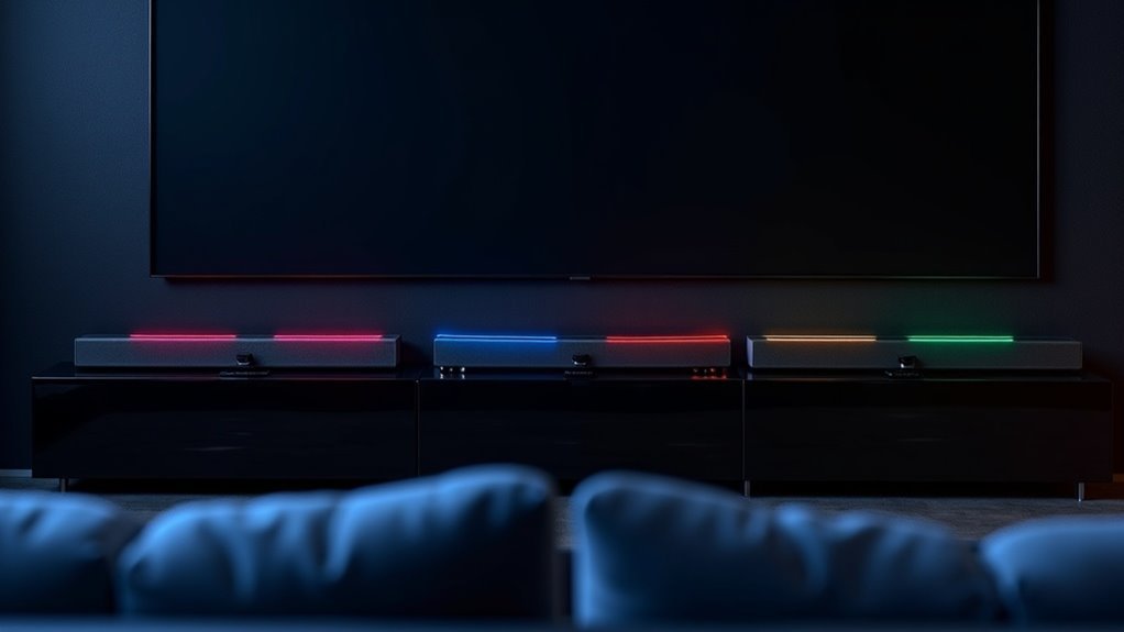 soundbar lighting home theater