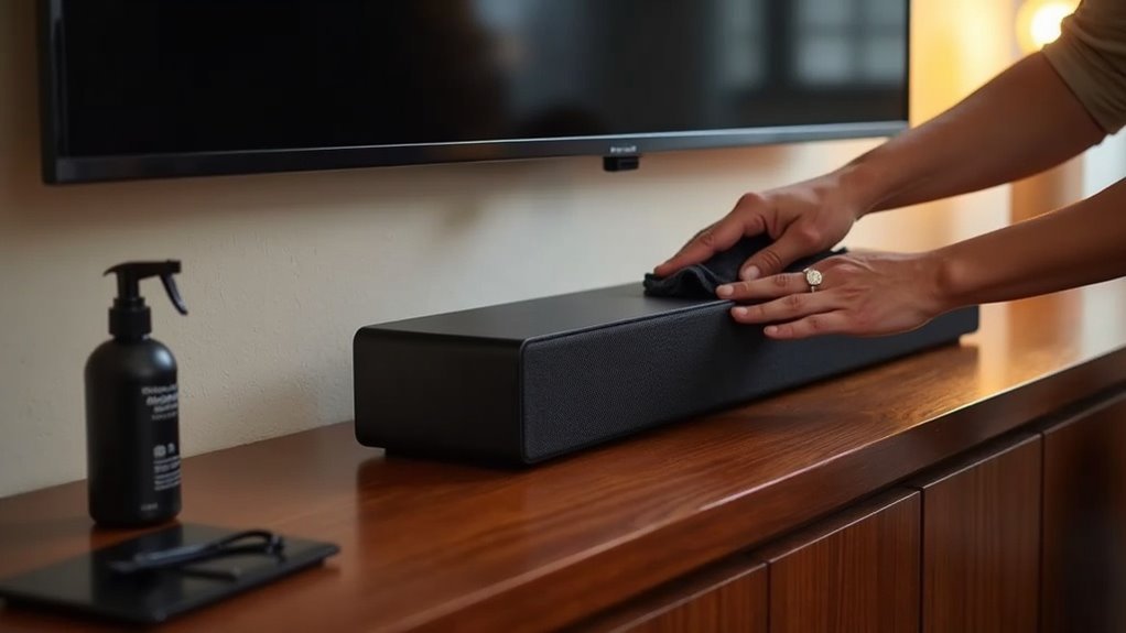 soundbar maintenance for reliability