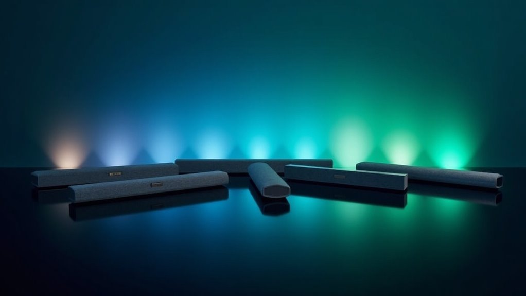 soundbar renewable energy lights