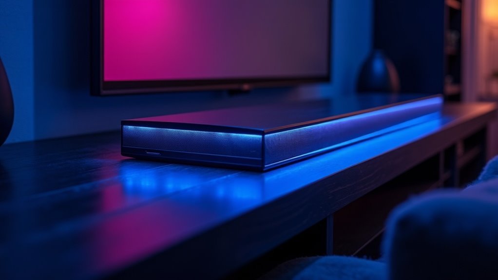 soundbar shelf lighting ideas