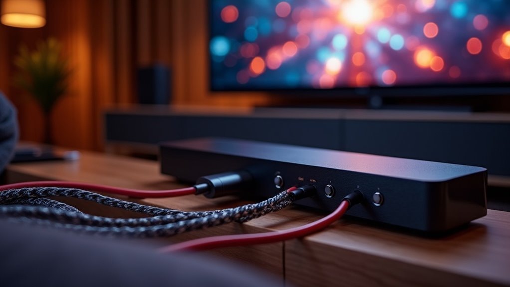 soundbar splitter audio enhancement