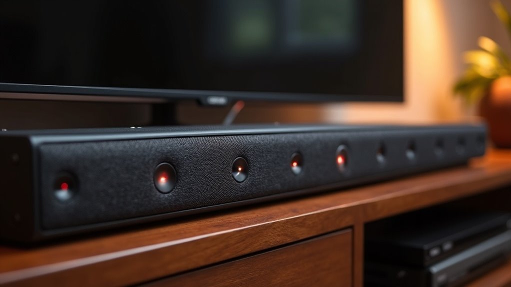 soundbar subwoofer polarity switches