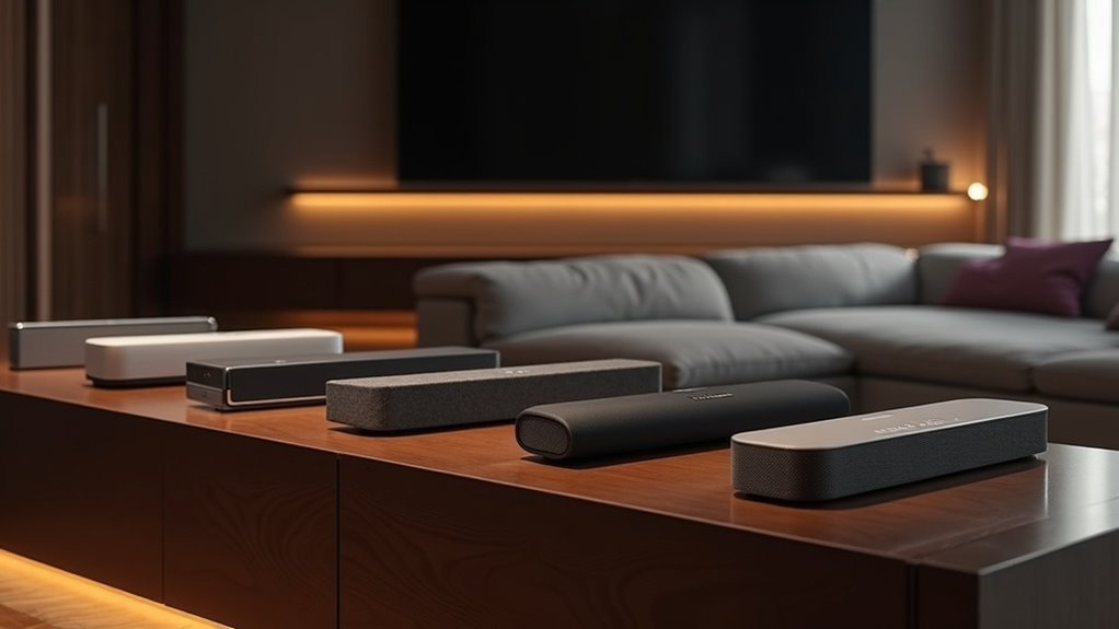 soundbar uplights for audio